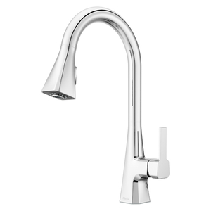 PGT529FOC Frontera Pull-Out Spray Kitchen Faucet - Polished Chrome