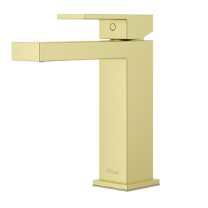 PLF042DMTSDBG Dumont Single Hole Bathroom Faucet - Brushed Gold