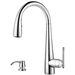 Pfister PGT529SMC Polished Chrome Pull-Out Spray Kitchen Faucet