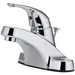 Pfister PLG1427000 Polished Chrome 4'' Centerset Bathroom Sink Faucet