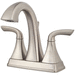 Pfister PLG48BS0K Brushed Nickel 4'' Centerset Bathroom Sink Faucet