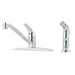 Pfister PG1344444 Polished Chrome Single Handle Kitchen Faucet