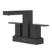 Pfister PLF048DMTSDB Spot Defense Matte Black 4'' Centerset Bathroom Sink Faucet