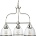Progress PP400134009 Brushed Nickel Mini Chandelier