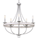 Progress PP400158141 Galvanized Finish Mid Sized Chandelier