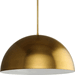 Progress PP500380191 Brushed Gold Mini Pendant