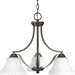 Progress PP400011020 Antique Bronze Mid Sized Chandelier