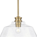 Progress PP500381163 Vintage Brass Down Light Pendant