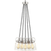 Progress PP400133009 Brushed Nickel Multi Light Pendant