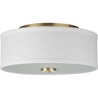 Flush Mount Ceiling Light 13" Width