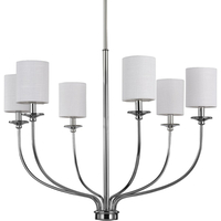  Bonita Mid Sized Chandelier Chandelier - Polished Chrome