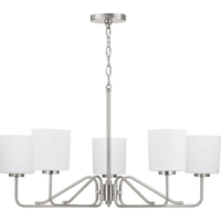 Tobin Mid Sized Chandelier Chandelier - Brushed Nickel