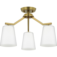  Vertex Mini Chandelier - Brushed Gold