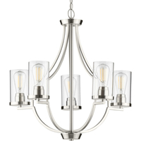  Lassiter Mid Sized Chandelier Chandelier - Brushed Nickel