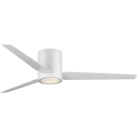  Braden Large Fan (52'' to 59'') Ceiling Fan - Satin White