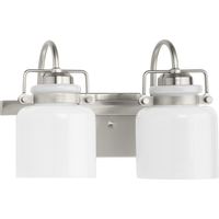  Fessler 2 Bulb Bathroom Lighting - Brushed Nickel