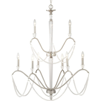  Stratham Large Foyer Chandelier Chandelier - Brushed Nickel