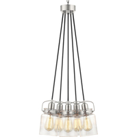  Calhoun Multi Light Pendant Light - Brushed Nickel