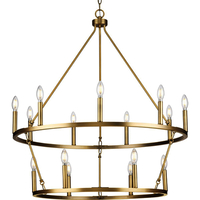 Large Foyer Chandelier 35-1/2" Width