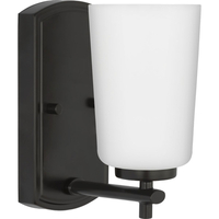  Adley 1 Bulb Wall Sconce - Matte Black