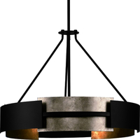  Lowery Multi Light Pendant Light - Matte Black