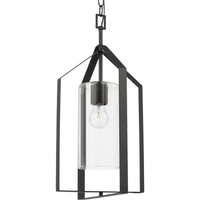  Vertex Entrance / Foyer Pendant Light - Matte Black