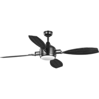  Rudder Large Fan (52'' to 59'') Ceiling Fan - Black