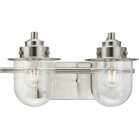  Northlake 2 Bulb Bathroom Lighting - Brushed Nickel