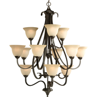 Large Foyer Chandelier 34" Width Large Foyer Chandelier 34" Width