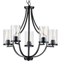  Lassiter Mid Sized Chandelier Chandelier - Matte Black