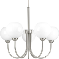  Carisa Mid Sized Chandelier Chandelier - Brushed Nickel