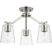  Vertex Mini Chandelier - Brushed Nickel