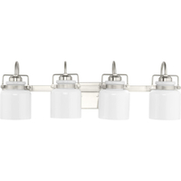  Fessler 4 or More Bulb Bathroom Lighting - Brushed Nickel