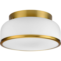  Parkhurst Flush Mount Ceiling Light - Brushed Bronze