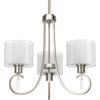  Invite Mini Chandelier - Brushed Nickel