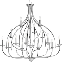  Tinsley Large Foyer Chandelier Chandelier - Polished Chrome