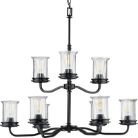  Winslett Mid Sized Chandelier Chandelier - Matte Black