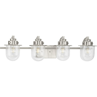  Northlake 4 or More Bulb Bathroom Lighting - Brushed Nickel