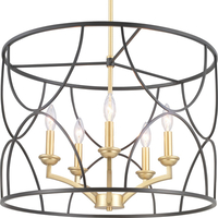  Landree Mini Chandelier - Black