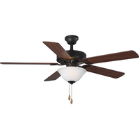  Builder Fan Large Fan (52'' to 59'') Ceiling Fan - Architectural Bronze