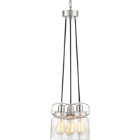  Calhoun Multi Light Pendant Light - Brushed Nickel