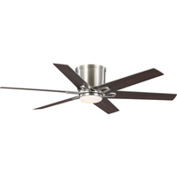  Bexar Large Fan (52'' to 59'') Ceiling Fan - Brushed Nickel