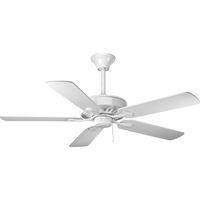  3-Speed Reversible Large Fan (52'' to 59'') Ceiling Fan - White