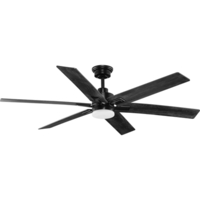  Dallam Large Fan (52'' to 59'') Ceiling Fan - Matte Black