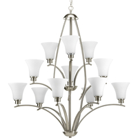  Joy Mid Sized Chandelier Chandelier - Brushed Nickel