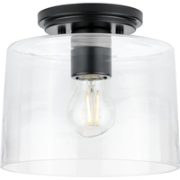  Adley Flush Mount Ceiling Light - Matte Black