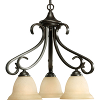  Torino Mini Chandelier - Forged Bronze