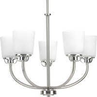  West Village Mid Sized Chandelier Chandelier - Brushed Nickel