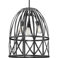  Chastain Down Light Pendant Light - Cerused Black Oak