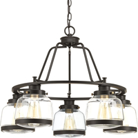  Judson Mid Sized Chandelier Chandelier - Antique Bronze